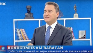 Ali Babacan: "Devlet organları partili gibi çalışıyor"