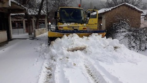Ödemiş Belediyesi Kış Mücadelesinde 