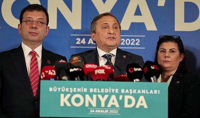 11 Büyükşehir Belediye Başkanı'nın Konya Deklorasyonu