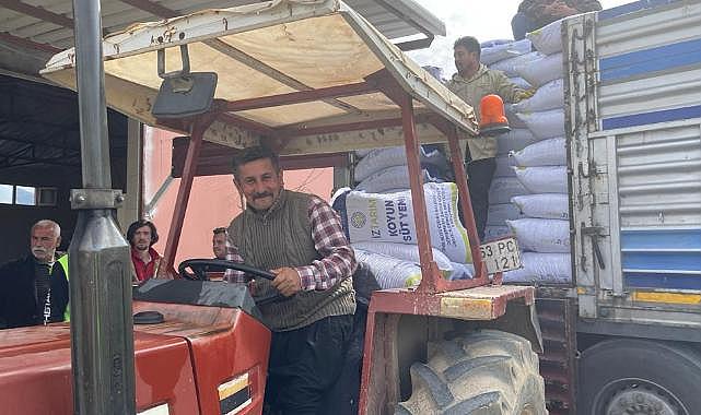 İzmir'den depremzede üreticilere can suyu