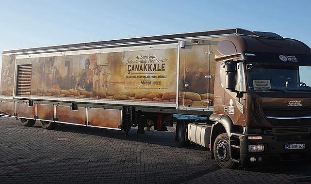Çanakkale Savaşları Mobil Müzesi Kütahya'ya Geliyor