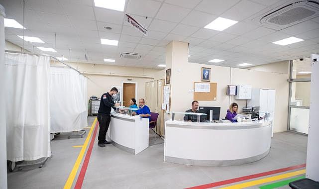 Eşrefpaşa Hastanesi'nin yenilenen acil servisi hizmete başladı