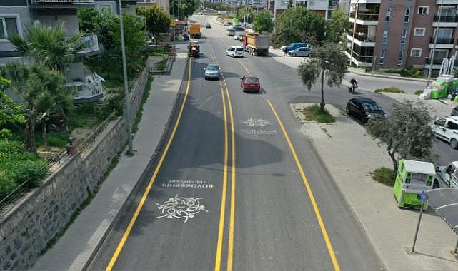Aydın Büyükşehir Belediyesi Kirazlı Yolu'nda Çalışmalarını Tamamladı