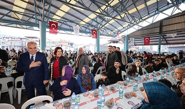 Denizli’nin iftar sofrası Anafartalar’da
