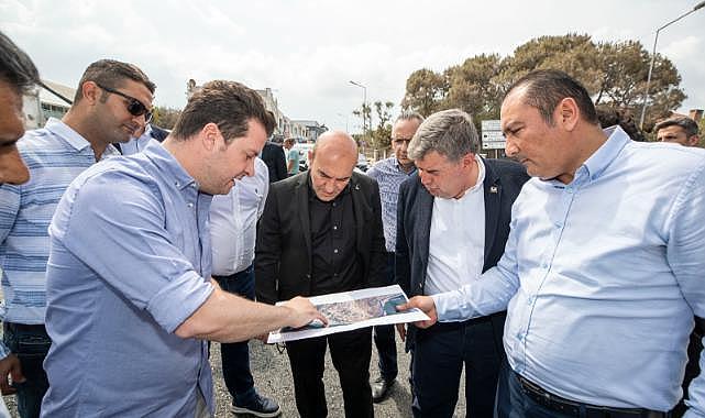 Başkan Soyer, Çeşme'deki yatırımları inceledi