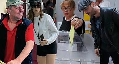 Ünlü isimler sandık başında