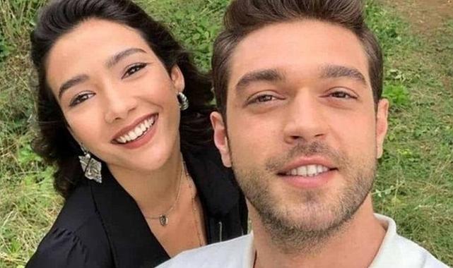 Aybüke Pusat, sevgilisi Furkan Andıç'ın kucağına atlarken görüntülendi