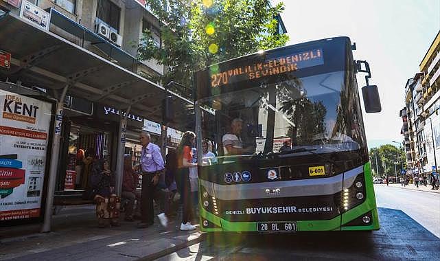 Denizli Büyükşehir otobüsleri LGS' ye gireceklere ücretsiz
