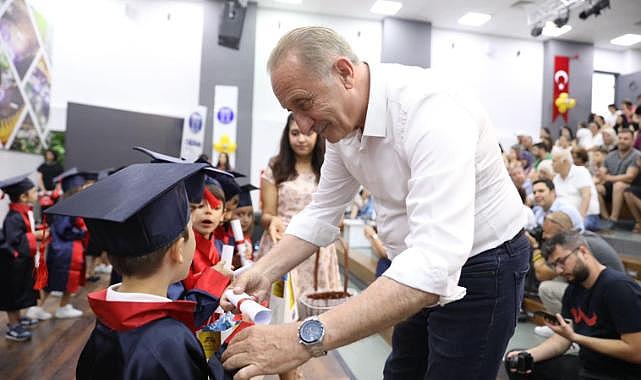 Didim Belediyesi kreşinde mezuniyet heyecanı