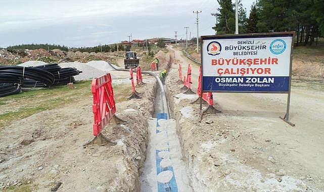 Büyükşehir DESKİ'den Çal-Akkent'te altyapı atağı