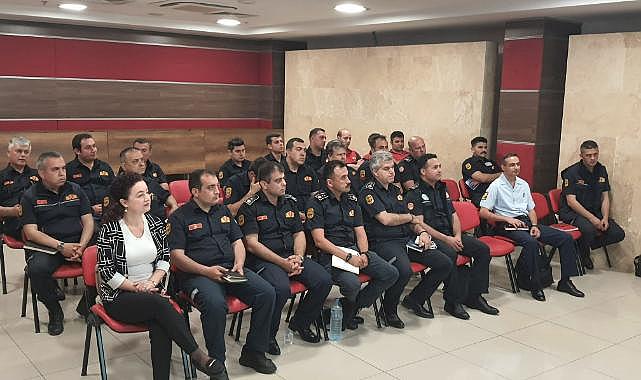Büyükşehir İtfaiyesi'ne Yangın Sonrası Olay Yeri İnceleme Eğitimi