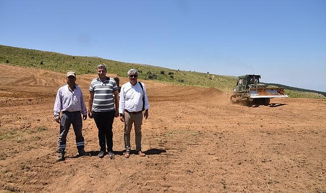 Büyükşehir, Salihli Damatlı'ya Yeni HİS Göleti Kazandırıyor