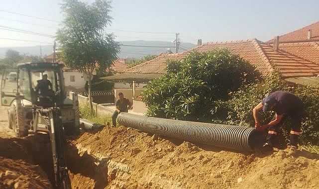 Sarıgöl merkez Ayan Mahallesinde altyapı çalışması tamamlandı