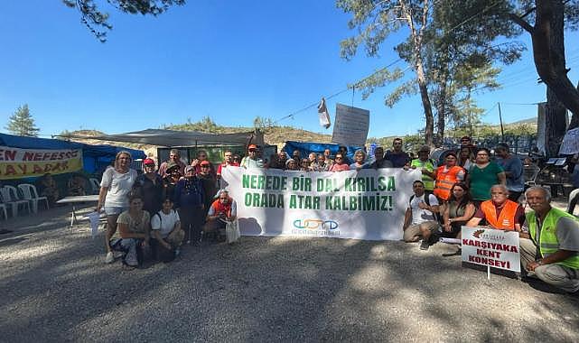 Akbelen Direnişine Efes Selçuk'tan Destek