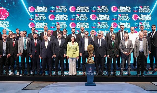Basketbol Süper Ligi'nde fikstür çekimi gerçekleştirildi