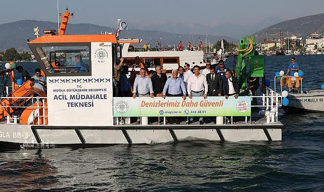 Büyükşehir'den Muğla'nın denizlerine bir yatırım daha