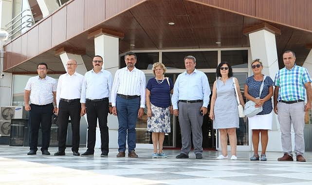 Büyükşehir ve MASKİ'den Sarıgöl Belediye Başkanı Necati Selçuk'a ziyaret