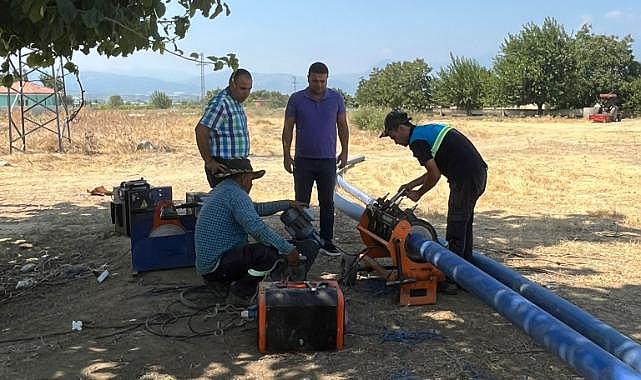 Çanakçı Mahallesinde İçme Suyu Terfi Hattı Çalışmaları Başladı