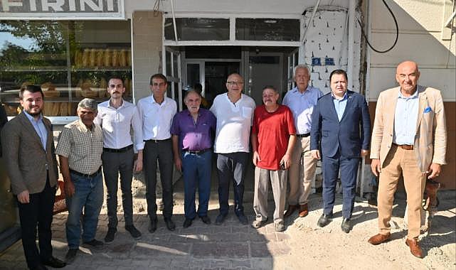 Hacıhaliller Mahallesi'nde Başkan Ergün'e sıcak karşılama
