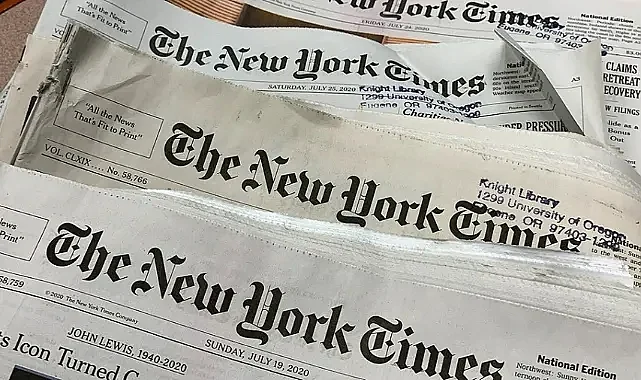 Ünlü gazete New York Times'tan yapay zekâ hamlesi… İçeriklerini korumaya çalışıyor