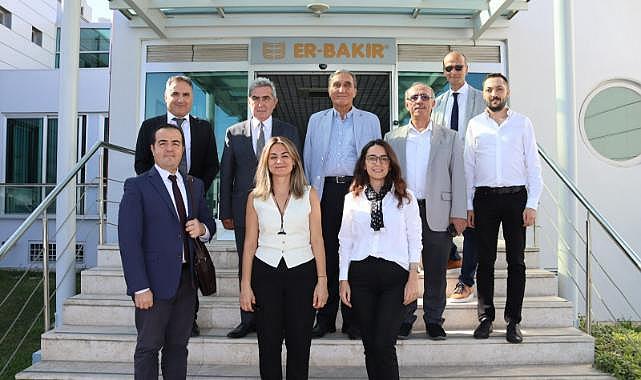 Ege Demir-Demirdışı Metaller İhracatçıları Birliği Yönetim Kurulu Er-Bakır Elektrolitik Bakır Mamulleri A.Ş.üretim tesislerine ziyaret gerçekleştirdi