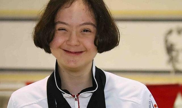 Egeli down sendromlu sporcu İrem'den Avrupa şampiyonasında 5 madalya