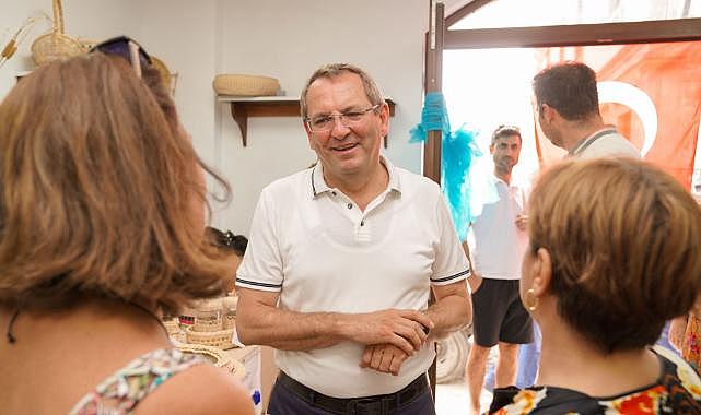 İkinci satış ofisi Cunda'ya