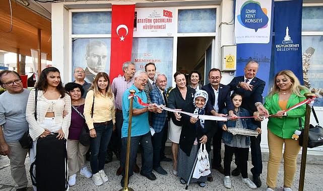 Atatürk Çocukları Kütüphanesi açıldı