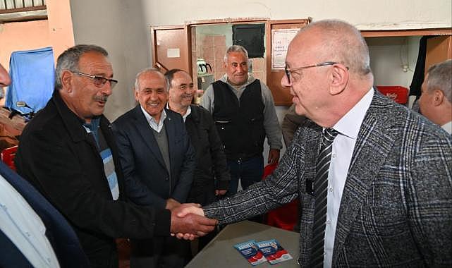 Cumhur İttifakının Adaylarına Ahmetli’de Coşkulu Karşılama