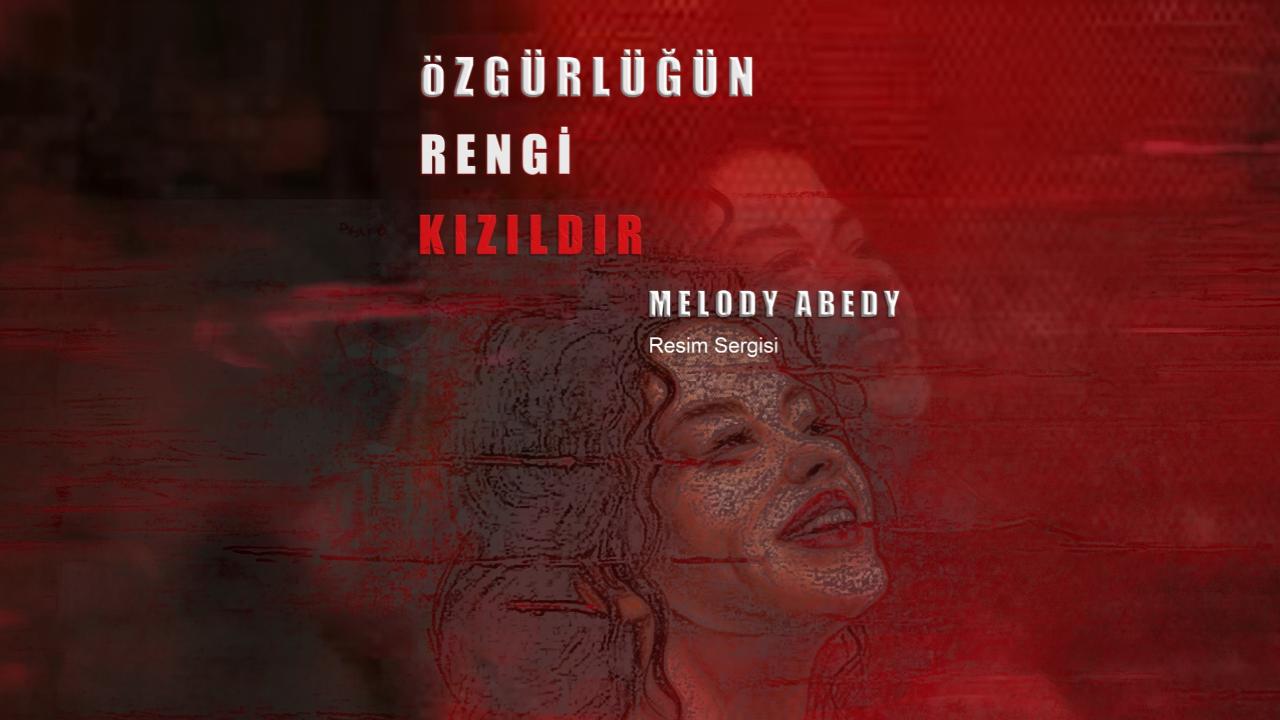 ÖZGÜRLÜĞÜN RENGİ KIZILDIR SERGİSİNDE IRANLI KADIN PORTRELERİ