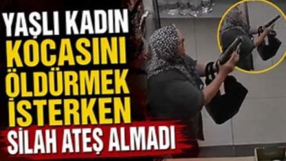Akılalmaz olay! Kocasını öldürmek isterken silahı tutukluk yaptı