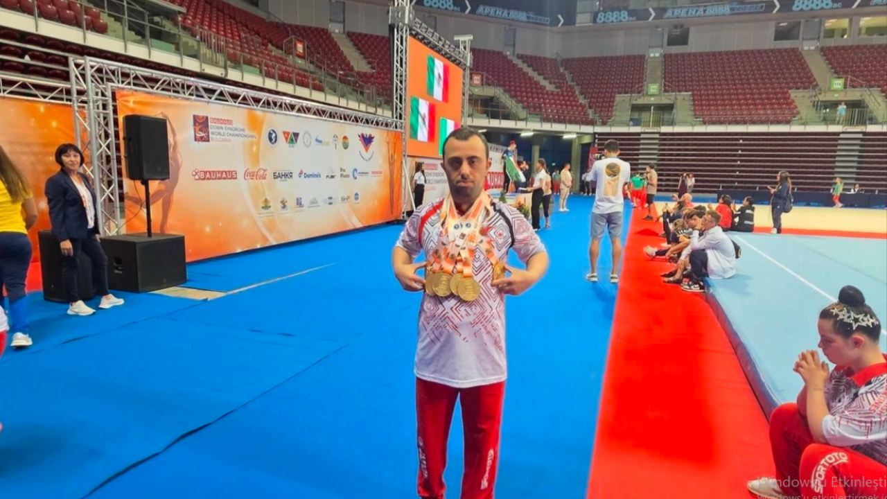İzmirli down sendromlu sporcudan 7 şampiyonluk birden