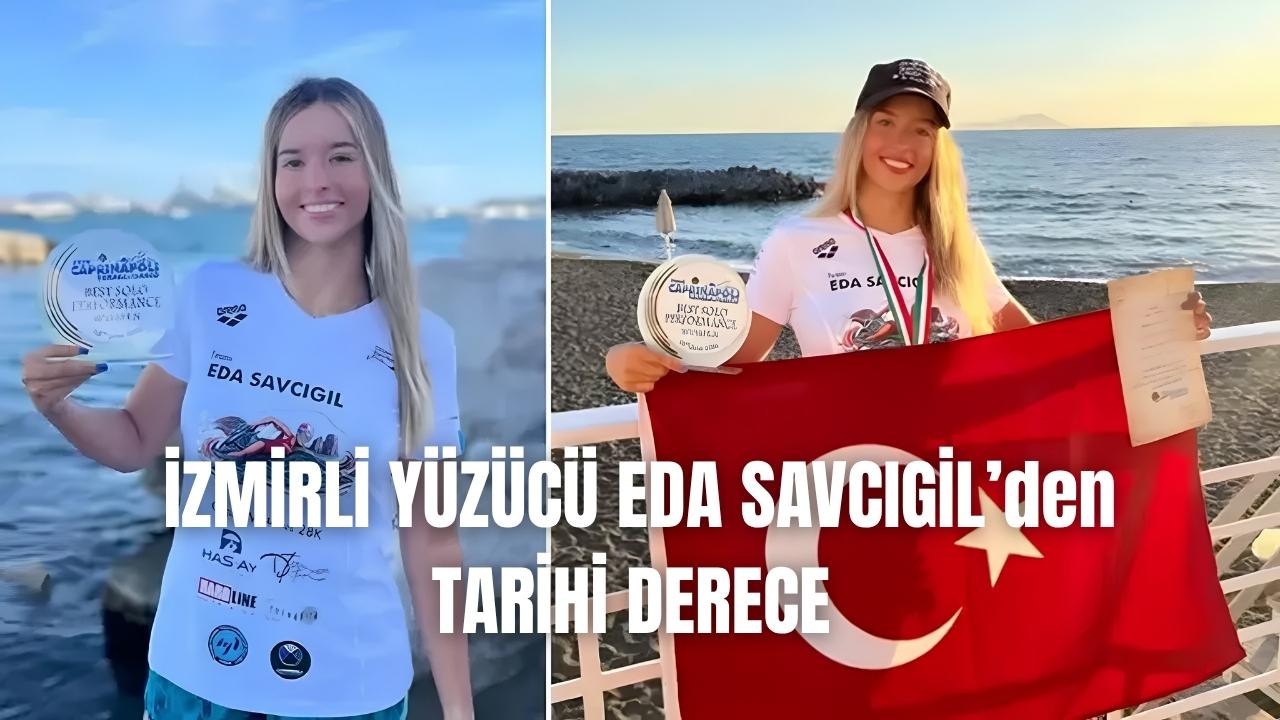 İzmirli sporcu Eda Savcıgil’den gururlandıran tarihi derece
