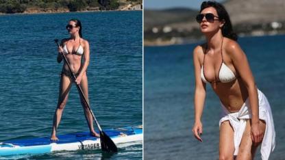 Melis Sezen'in saklı cenneti! Tatil pozlarına beğeni yağdı