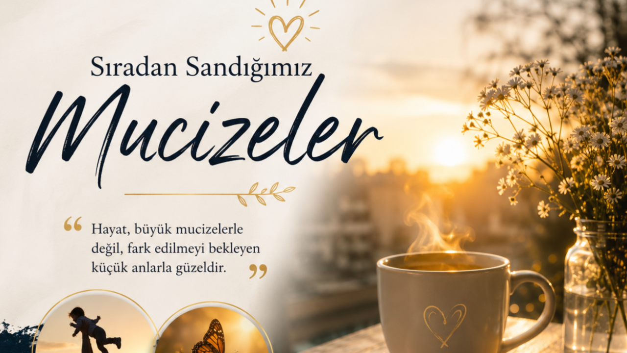 SIRADAN SANDIĞIMIZ MUCİZELER