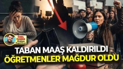 Taban maaş kaldırıldı, öğretmenler mağdur oldu: “Atanamayan öğretmen sorunu yok, 'atanmayan' öğretmen sorunu var!”
