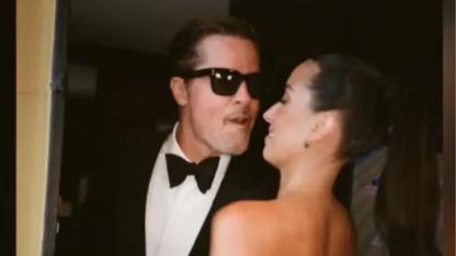 Brad Pitt’ten 29 Yaş Küçük Sevgilisiyle Aşk Pozu: Yaş Farkı Yine Manşet Oldu