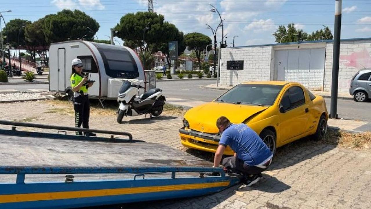 Görüntü Kirliliği ve Risk Oluşturan Hurda Araçlar Kaldırılıyor