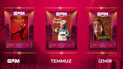 İzmir ve Çeşme'de Temmuz ayı kültür-sanat takvimi belli oldu! İşte sahne alacak isimler
