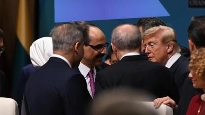 NATO Zirvesi'nde Gözler Bu Karedeydi! Trump Erdoğan'ın Yanına Geçti