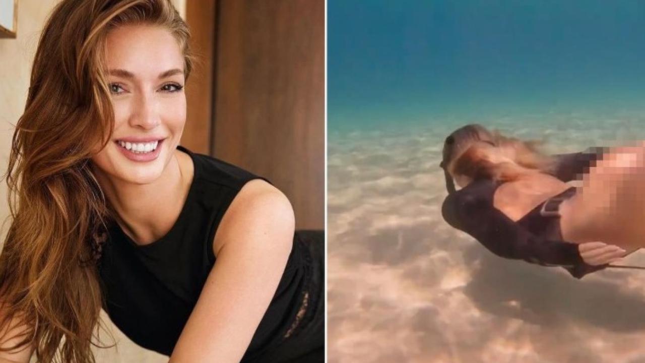 Su Altı Videosu Olay Oldu! Ünlü Oyuncudan Jet Açıklama Geldi