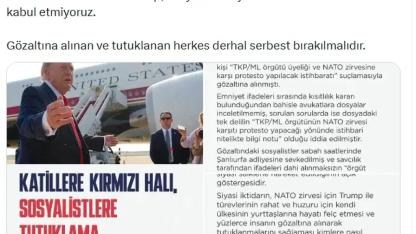TİP, NATO Zirvesi'ne İlişkin Açıklama Yaptı