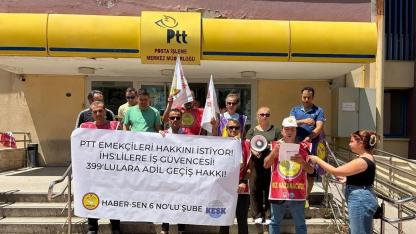 Torba Yasa Tepkisi Büyüyor: Haber-Sen'den PTT Çıkışı