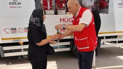 Türk Kızılay Bornova Şubesi'nden Hasta ve Engelli Bireylere Sağlık Desteği